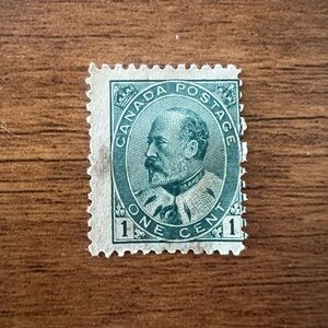 1903 Canadian postage stamp King Edward VII